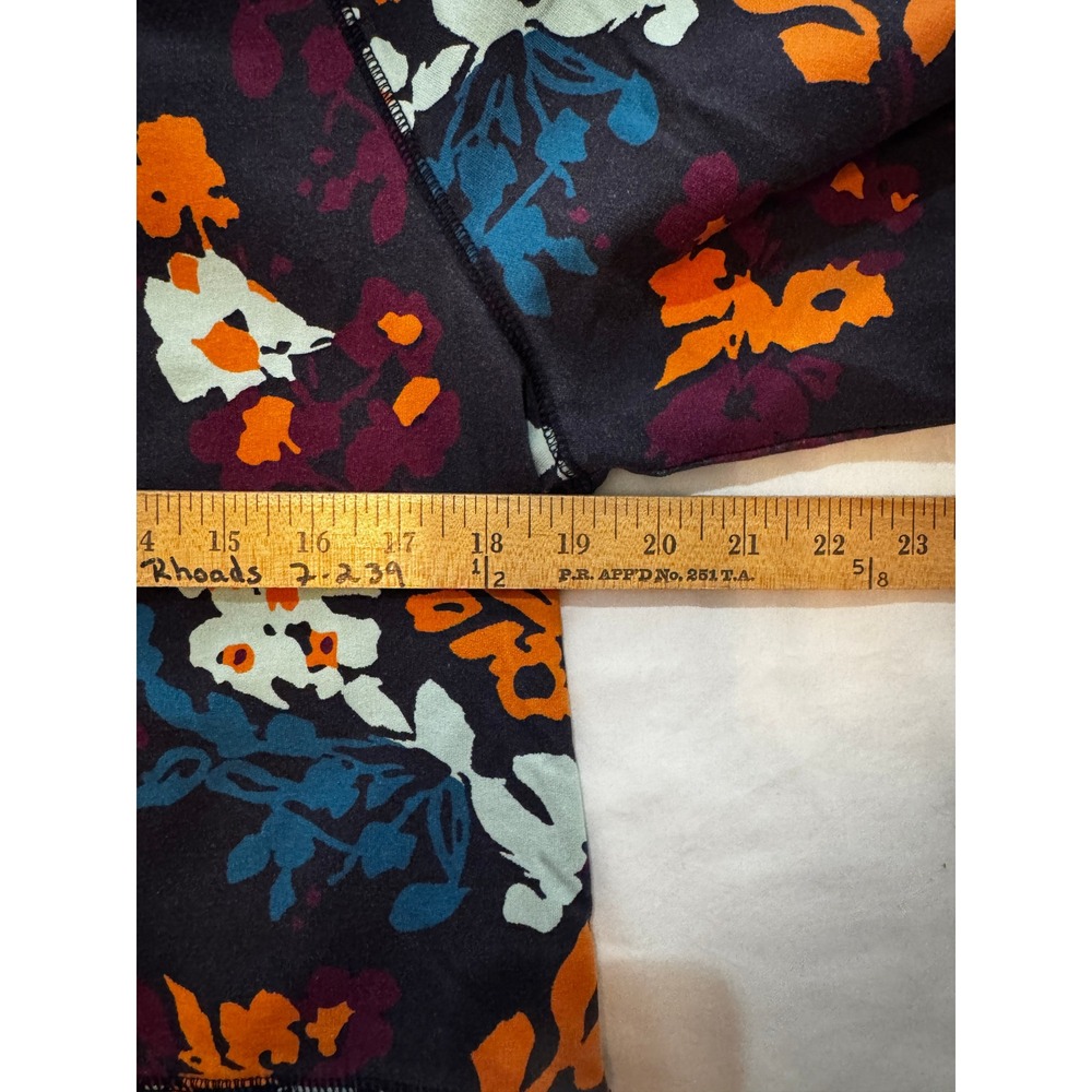 Maeve Anthro Floral Colorblock Sweatshirt Cottagecore Art Teacher Boho Medium - Picture 5 of 6